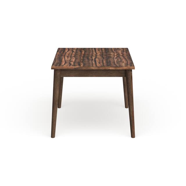 Furniture of America Sevo Midcentury Modern Brown 59-inch Dining Table