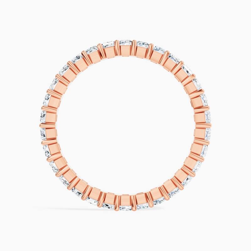 Auriya 14k Gold Radiant North-South Lab Grown Diamond Eternity Band 3.00 - 11.25 ct. tw. (F-G, VS)