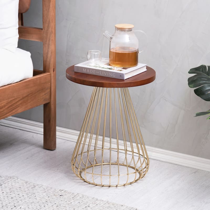 MH London Melody End Table - 20" x 16" x 16"