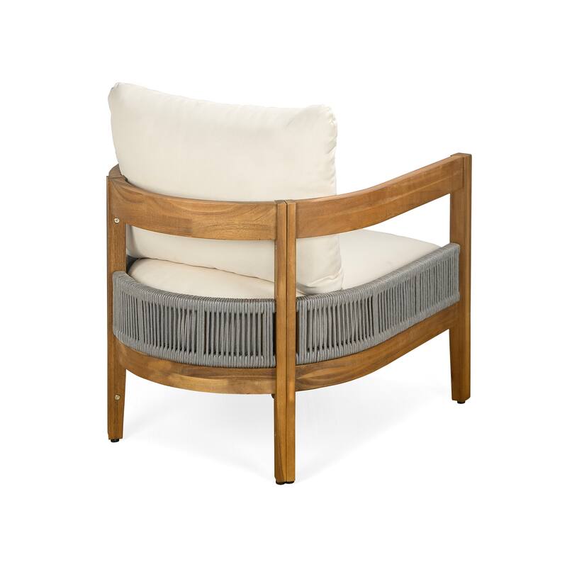 Christopher Knight Home - Porto Outdoor Loveseat & Table with Club Chair Set