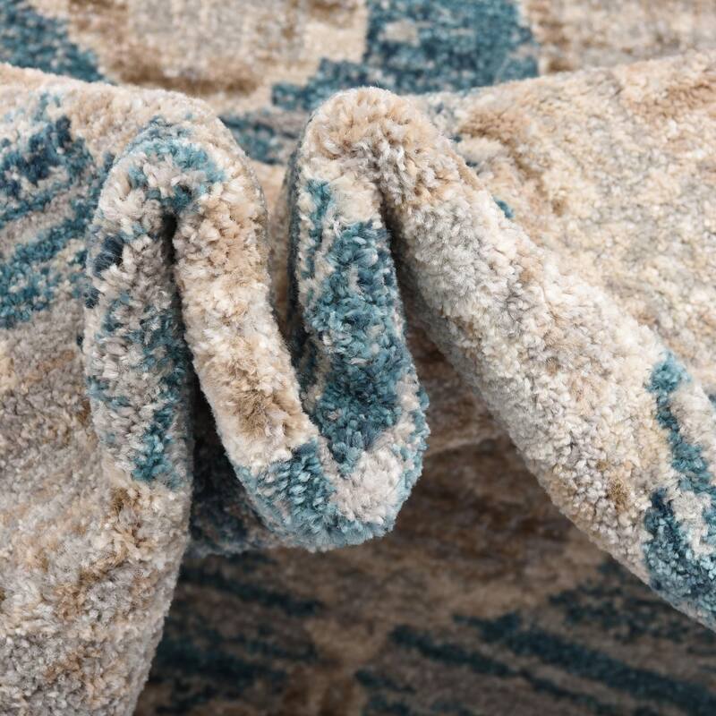Traditional Nixa Collection Area Rug