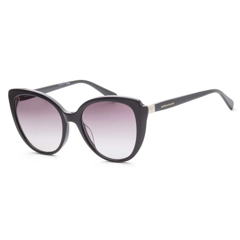 Longchamp Women's 54mm Black Sunglasses LO670S-001
