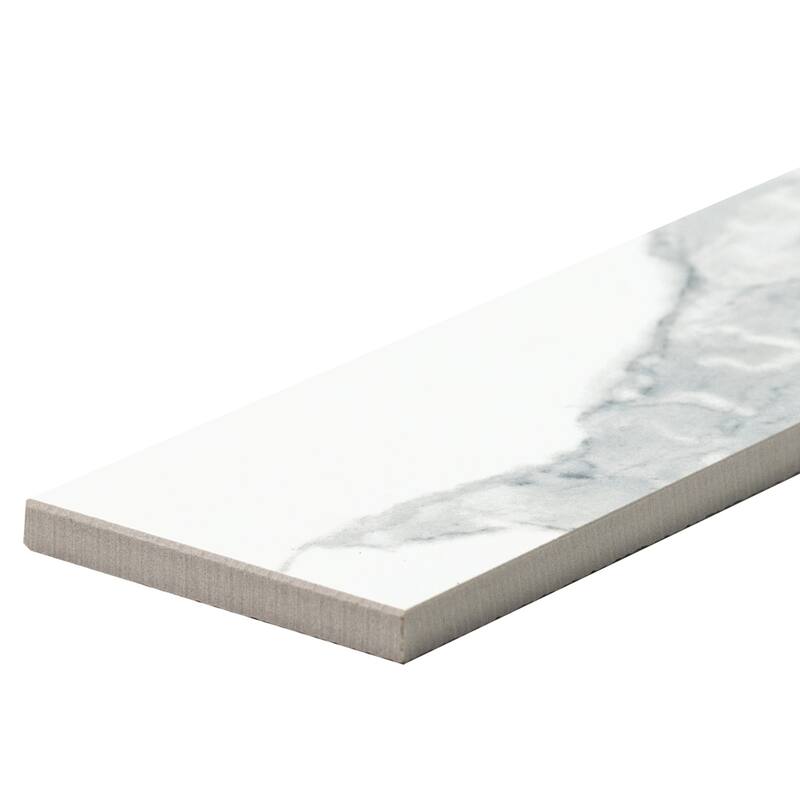 The Tile Life Porto 3x12 Calacatta Porcelain Floor & Wall Tile
