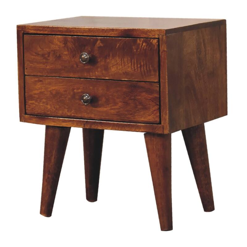 Solid Wood Mini Modern Bedside