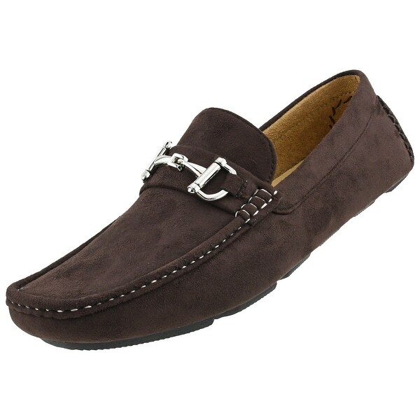 mens slip on moccasin shoes