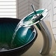 preview thumbnail 3 of 22, Kraus Glass Vessel Sink, Bathroom Faucet, Pop Up Drain, Mounting Ring