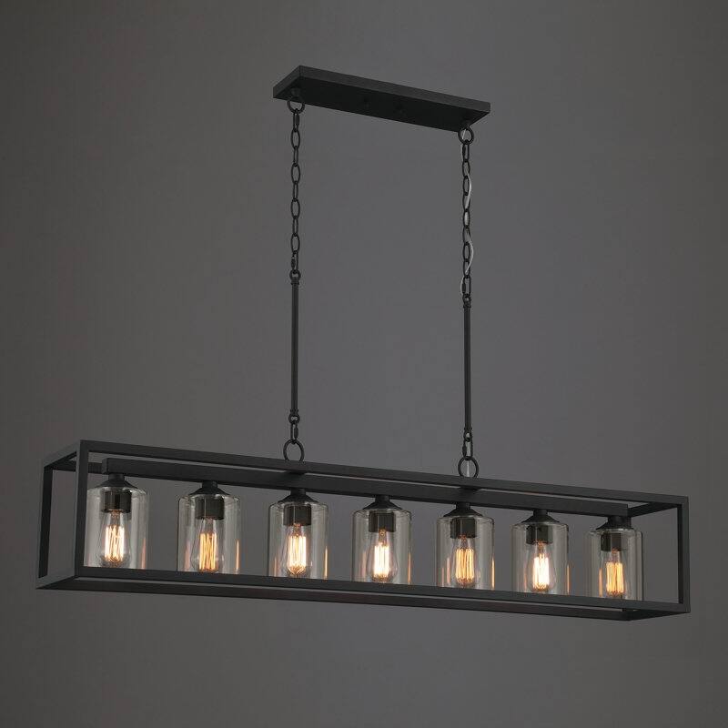 Acroma 7 Lights 52In Modern Kitchen Chandelier - UL - N/A