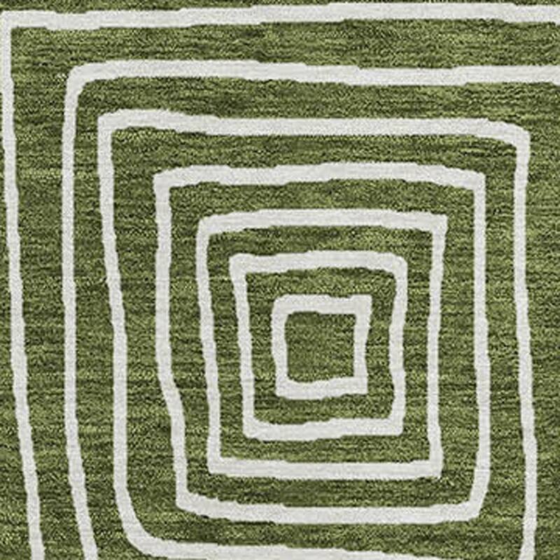 HomeRoots Geometric Transitional Rectangle Outdoor Rug