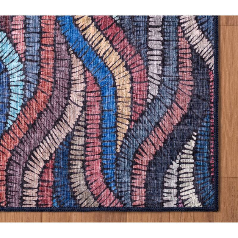 Abani Rugs Parker Collection PAR240A Multicolor WovenRopes Area Rug