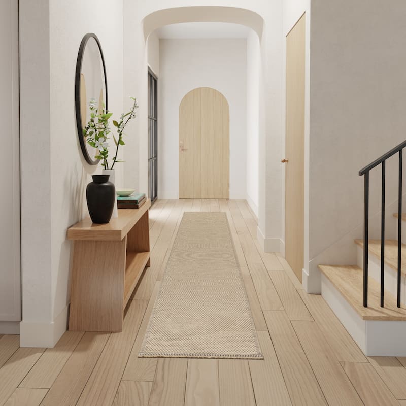 Nourison Washable Indoor Geometric Jute Area Rug