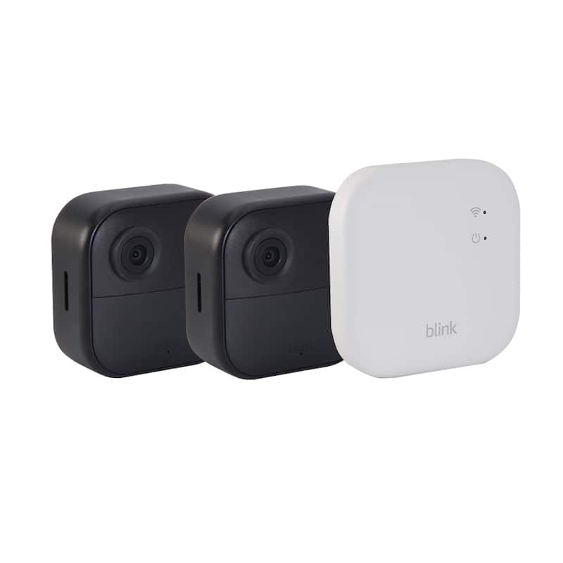Blink Outdoor 4 XR Wireless Security Camer, 400 Feet of Extended Range (Sync Module XR included) - 2 Cameras - Black