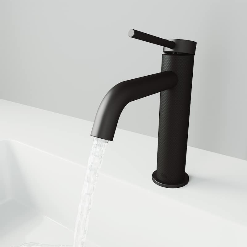 VIGO Madison 8" H Single Handle Single Hole Bathroom Faucet