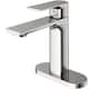 VIGO Davidson Single Hole Bathroom Faucet - Faucet with Deck Plate - Brushed Nickel