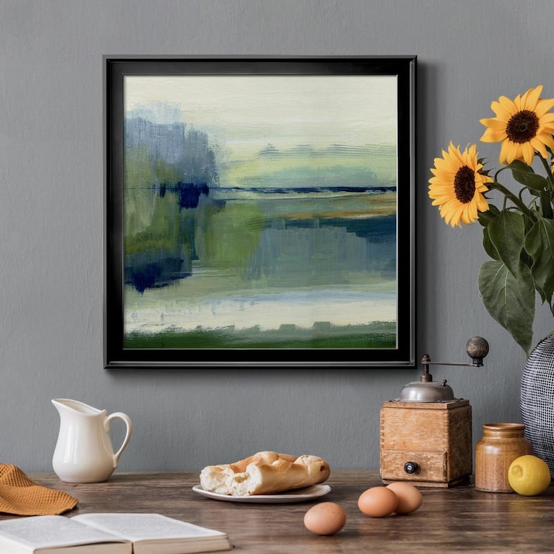 Glistening Meadow Detail I-Premium Framed Canvas - Ready to Hang