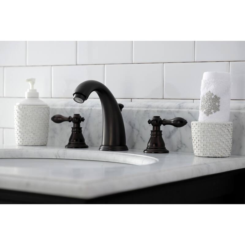 American Classic Deck Mount Widespread Bathroom Faucet
