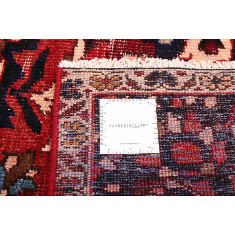ECARPETGALLERY Hand-knotted Kayseri Vintage Red Wool Rug - 5'1 x 8'4