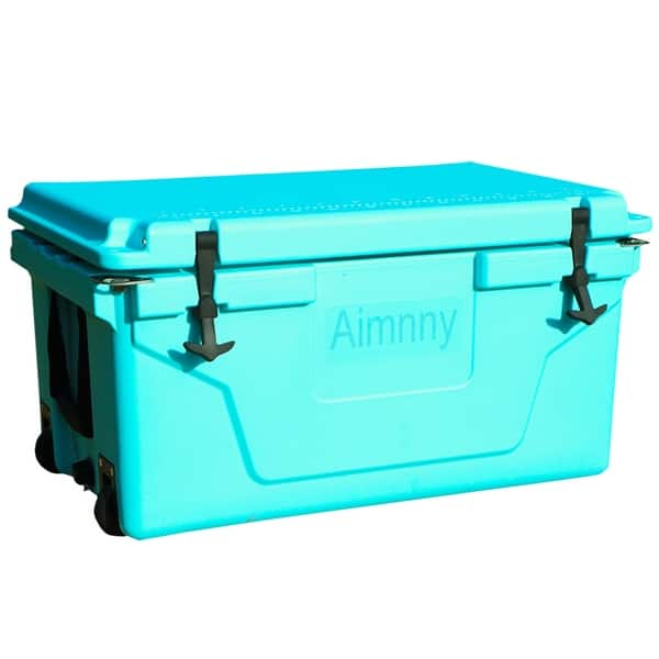 Outdoor Camping Portable Ice Cooler Box Fishing Ice Chest Box Bed