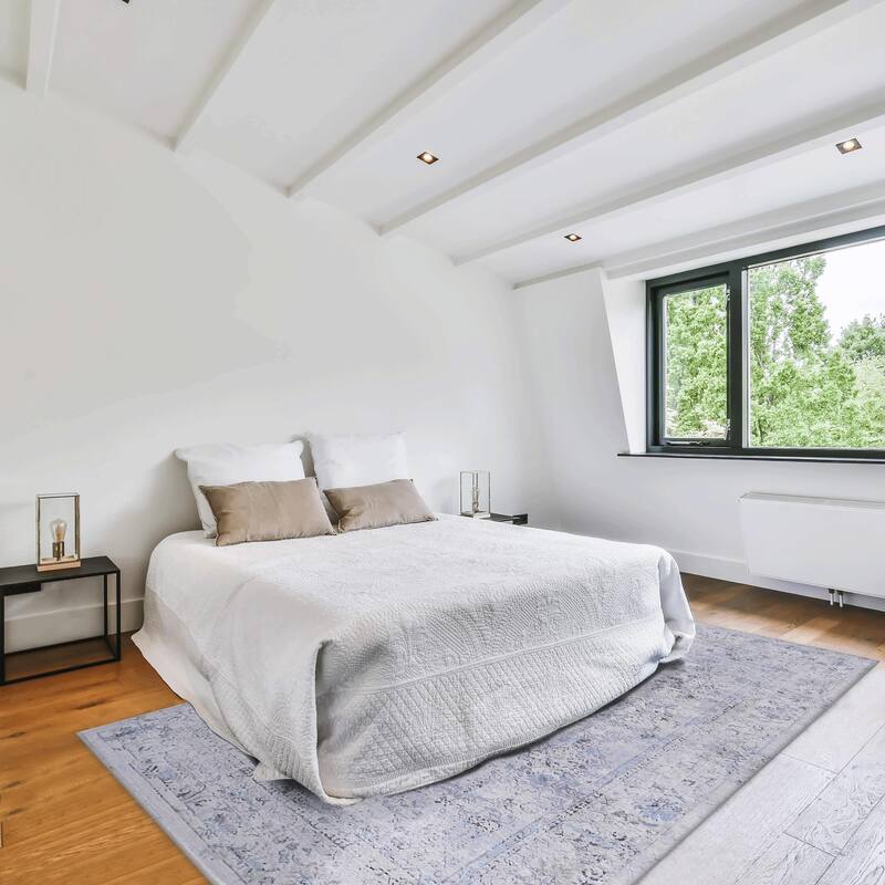 4x6 Area Rugs Machine Washable Rugs Living Room Rugs for Bedroom Laundry Room Kitchen Non Slip Carpet Abstract Soft Low