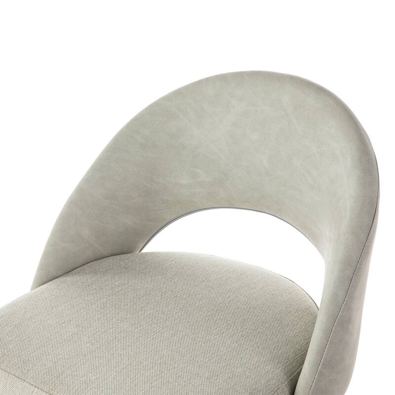 Glitzhome Set of 2 41"H Modern Tapered Leg Counter or High Bar Stools