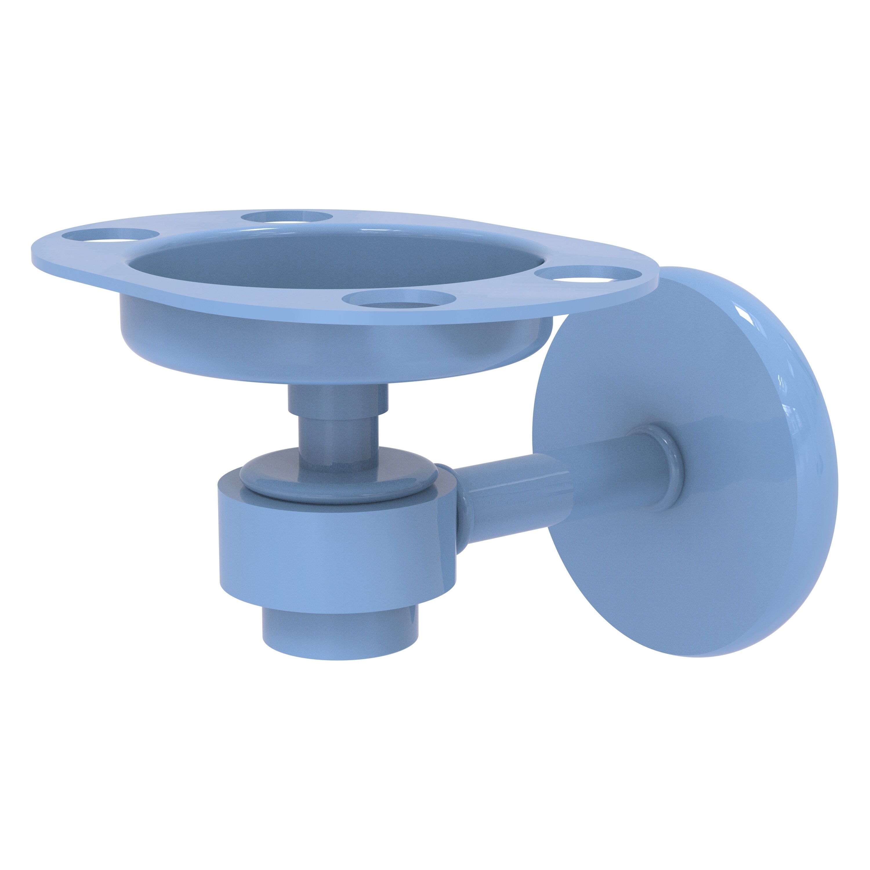 Allied Brass Satellite Orbit One Tumbler and Toothbrush Holder