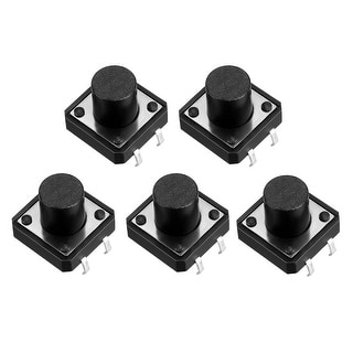 10Pcs 12x12x10mm 4 Pins DIP PCB Momentary Tactile Tact Push Button Switch 