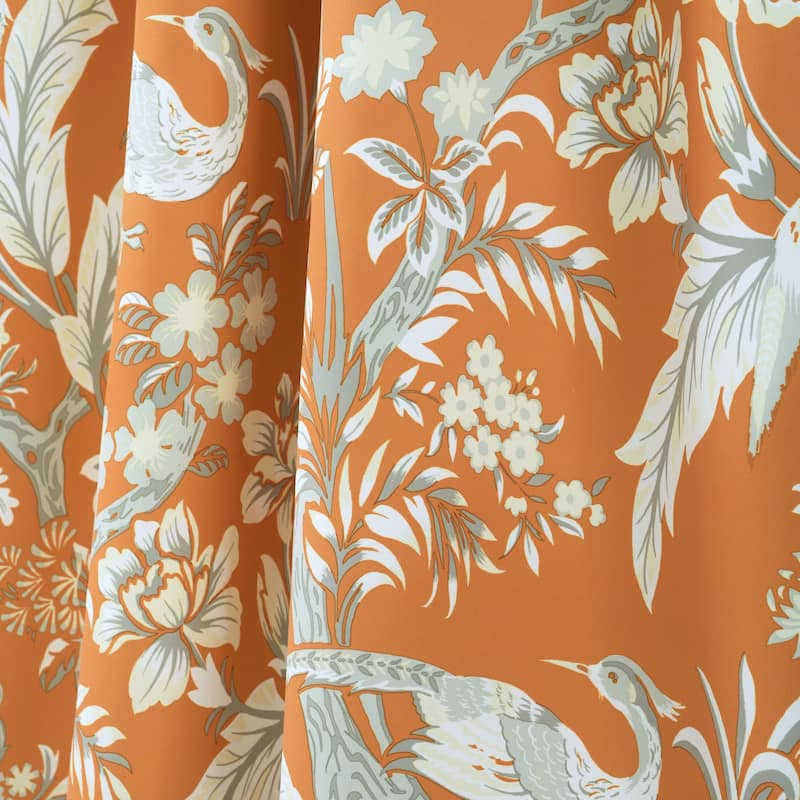 Lush Decor Dolores Room-darkening Floral Curtain Panel Pair