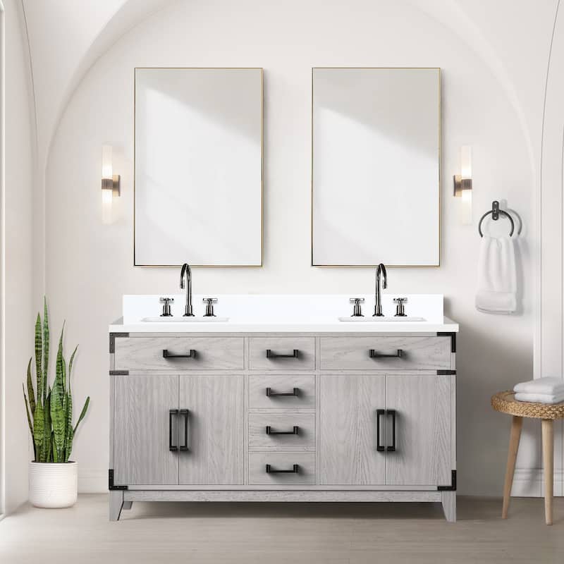 Laurel Bath Vanity with Quartz Top and Sink