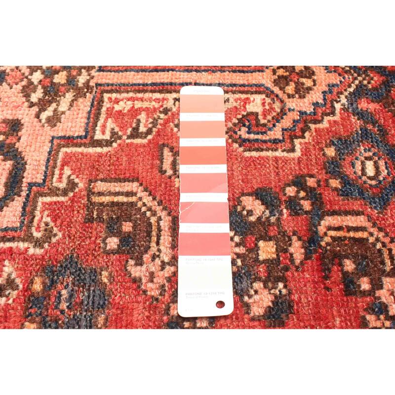 ECARPETGALLERY Hand-knotted Andelz Red Wool Rug - 3'2 x 6'3