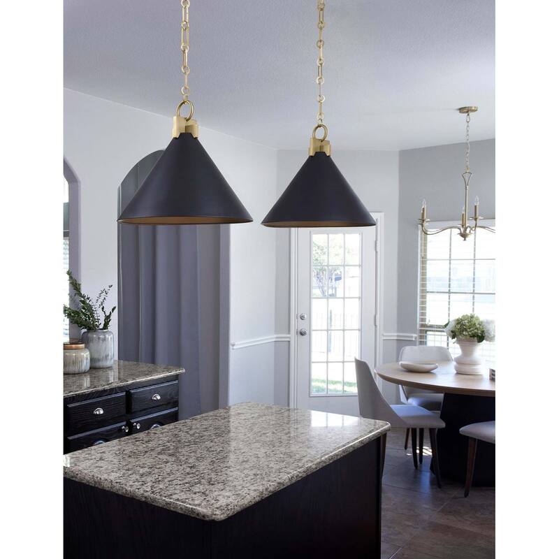 Quorum International 68-16-80 Jackson 16" Wide Pendant