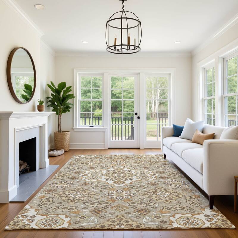Premium Washable Super Soft Classic Traditional Mayfield Rug