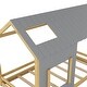 preview thumbnail 15 of 18, Twin Size House Bed with Roof and Window