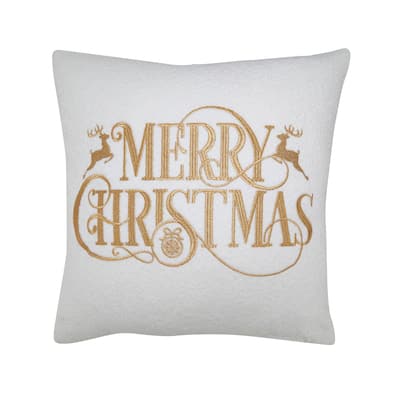 Merry Christmas Throw Pillow