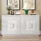 preview thumbnail 1 of 20, TREXM Vintage Distressed 4-Door Antique White