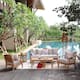 Cambridge Casual Chara Teak Outdoor Patio Coffee Table