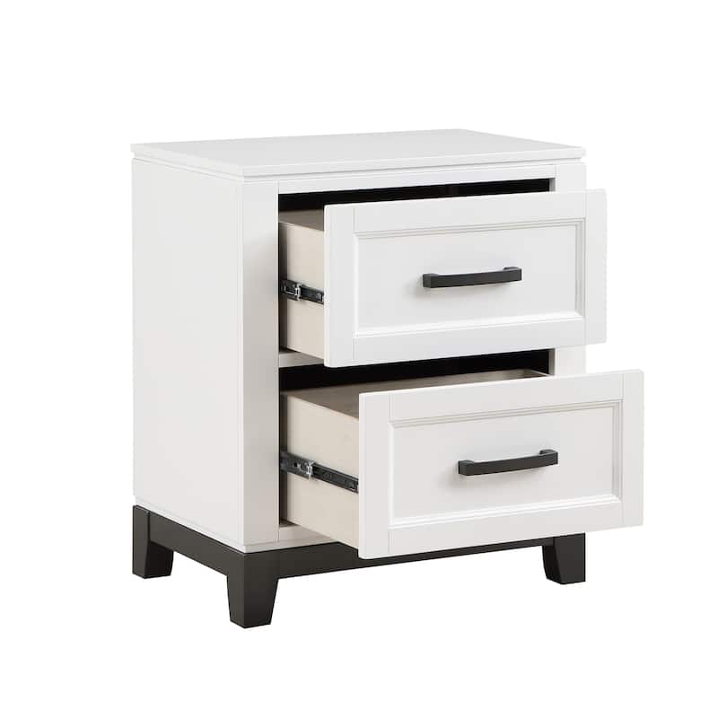 Asa 2-Drawer Nightstand