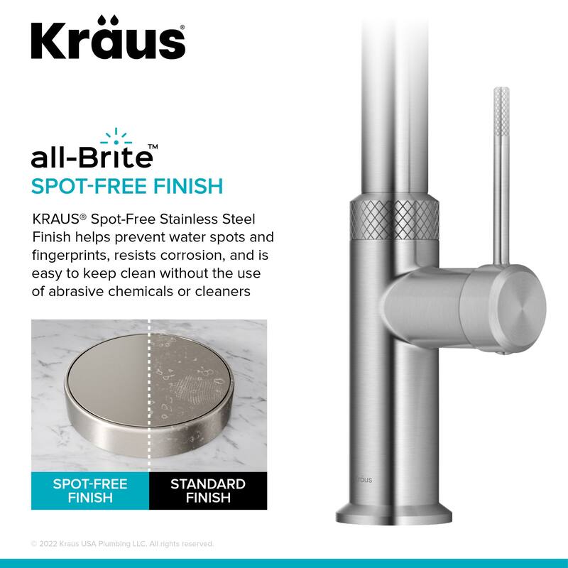 Kraus KPF-2654 Allyn 1.8 GPM Single Hole Pull Down Kitchen Faucet