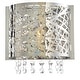preview thumbnail 1 of 6, Eternity 1 Light Bathroom Sconce With Chrome Finish - Stainless Steel Stainless Steel