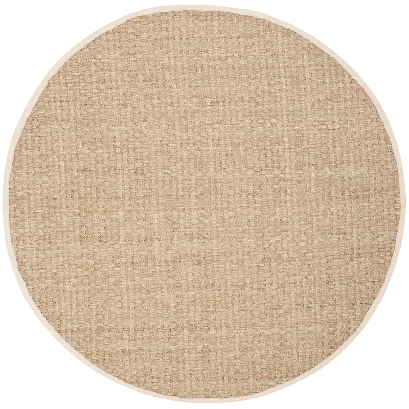 SAFAVIEH Natural Fiber Marina Basketweave Seagrass Rug
