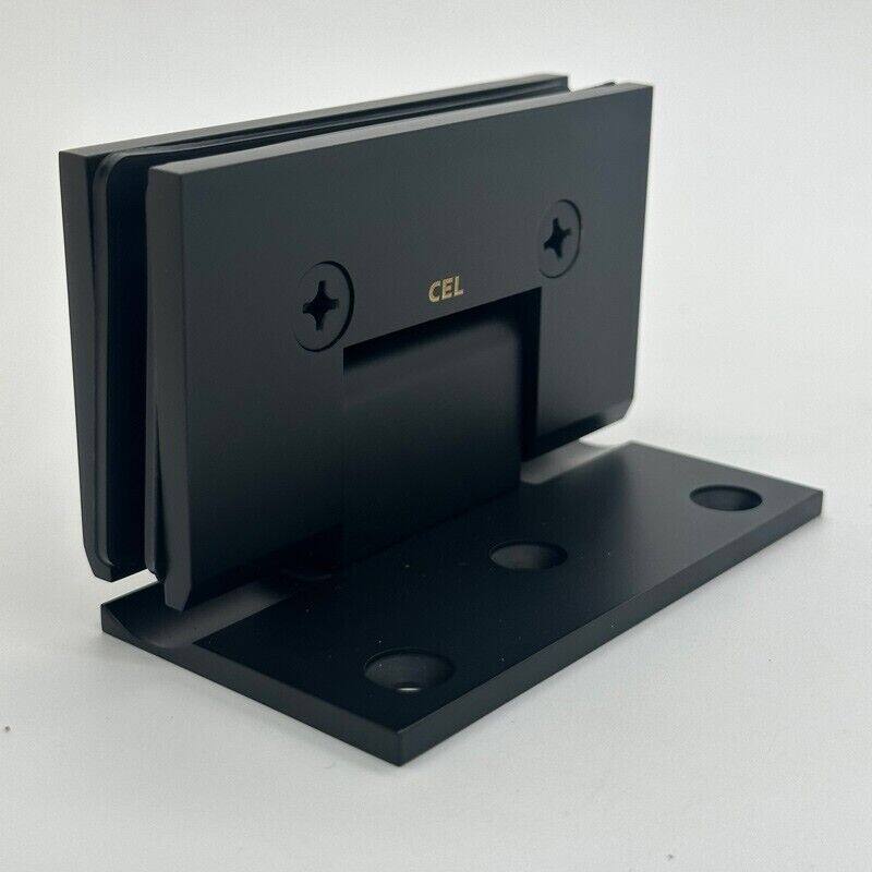 CEL Wall Mount Offset Back Plate Hinge for Frameless Shower Door