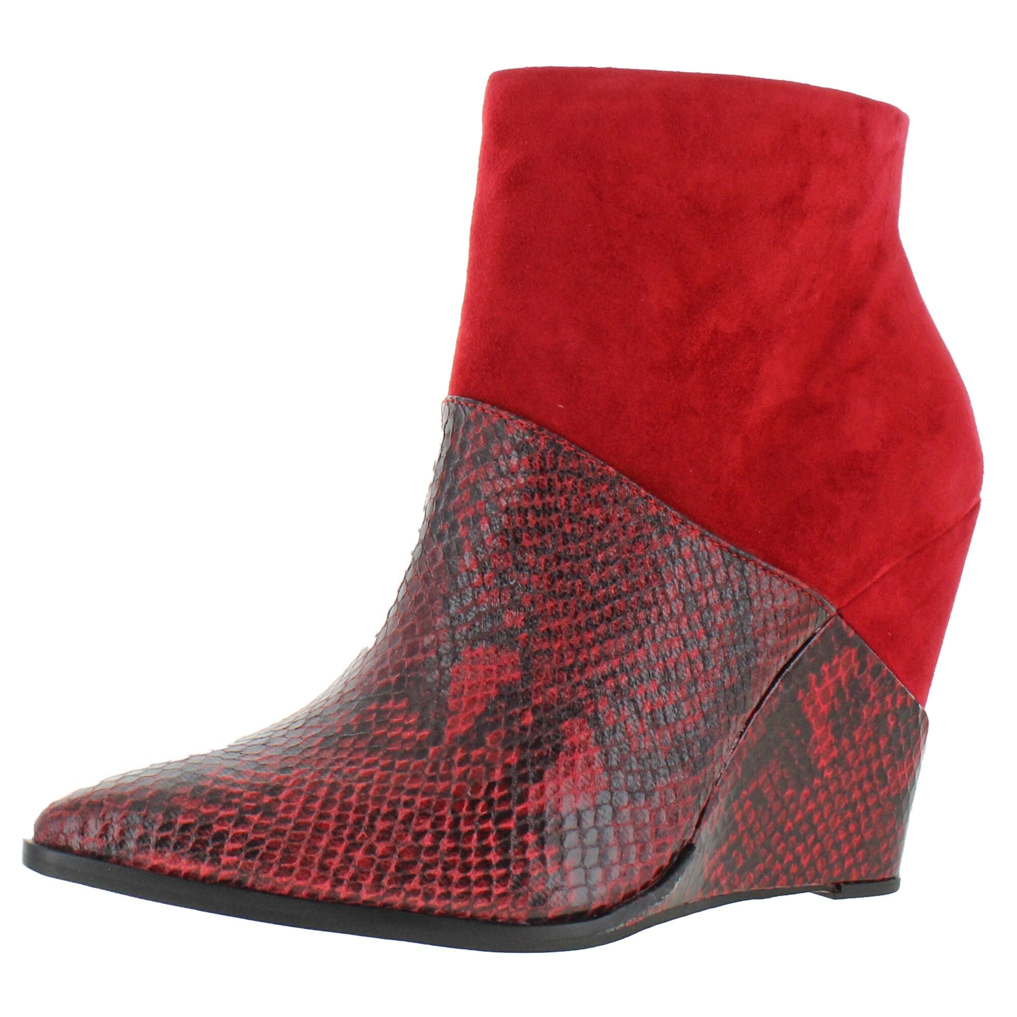 jessica simpson red booties