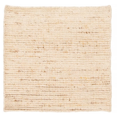 ECARPETGALLERY Braid weave Sienna Beige Wool Rug - 2'1 x 2'0