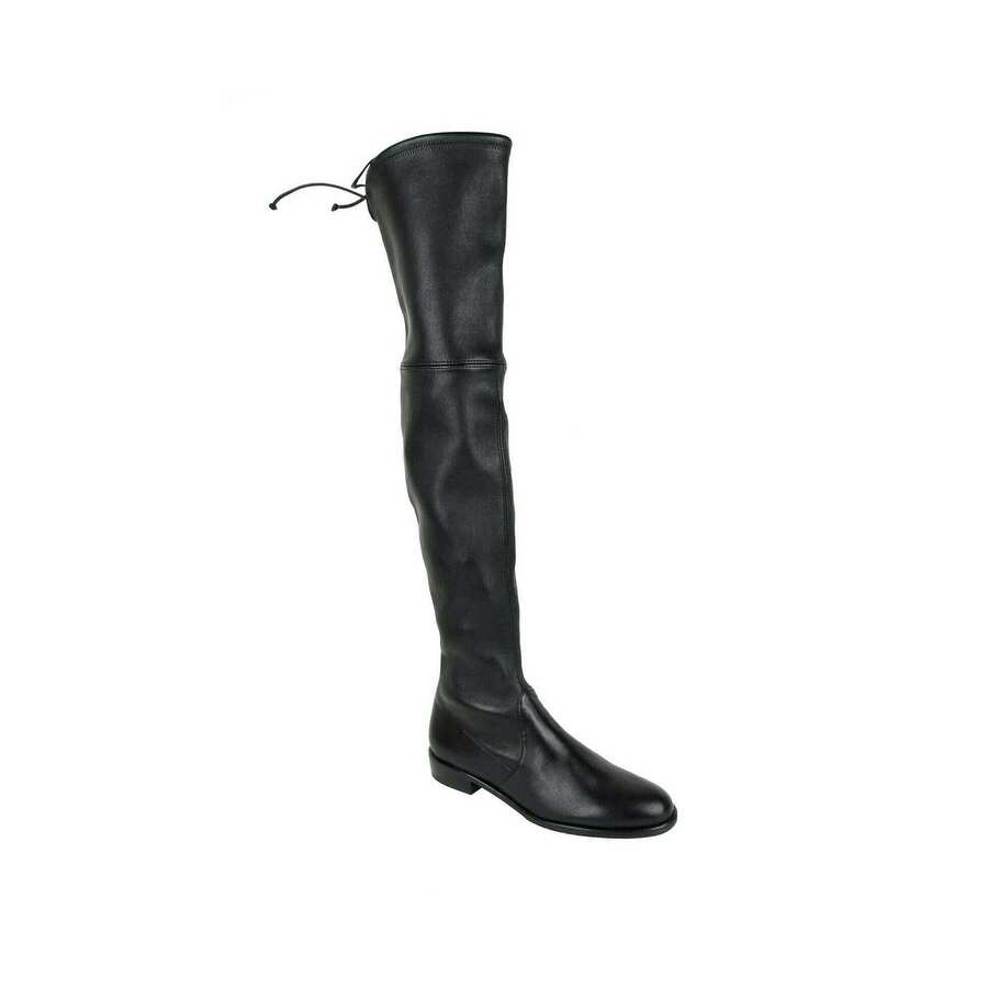 stuart weitzman stretch leather boots