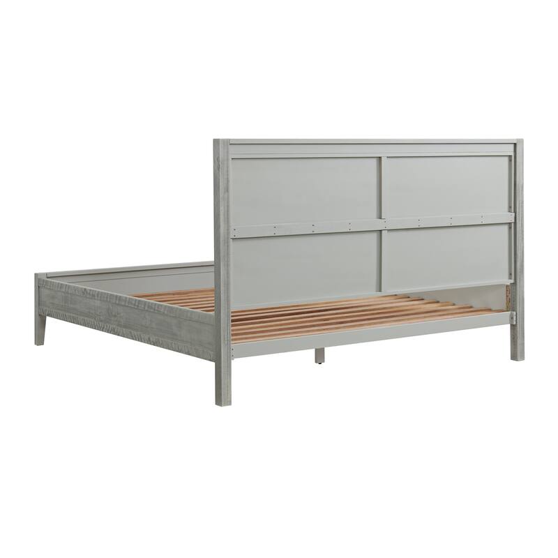 Arden 5-Piece Bedroom Set with King Bed, Two 2-Drawer Nightstands with Open Shelf, 5-Drawer Chest, 6-Drawer Dresser
