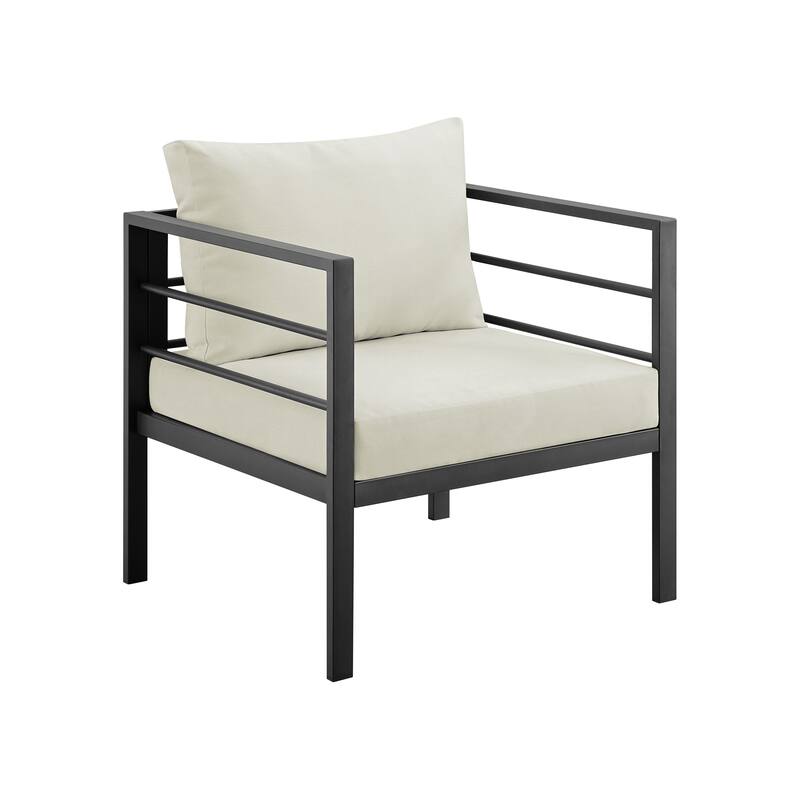 Corvus Gamba 5-piece Outdoor Iron Patio Seating Set with Coffee Table