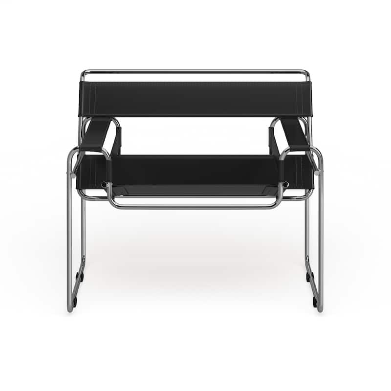 Strick & Bolton Saunders Black Accent Chair - Black