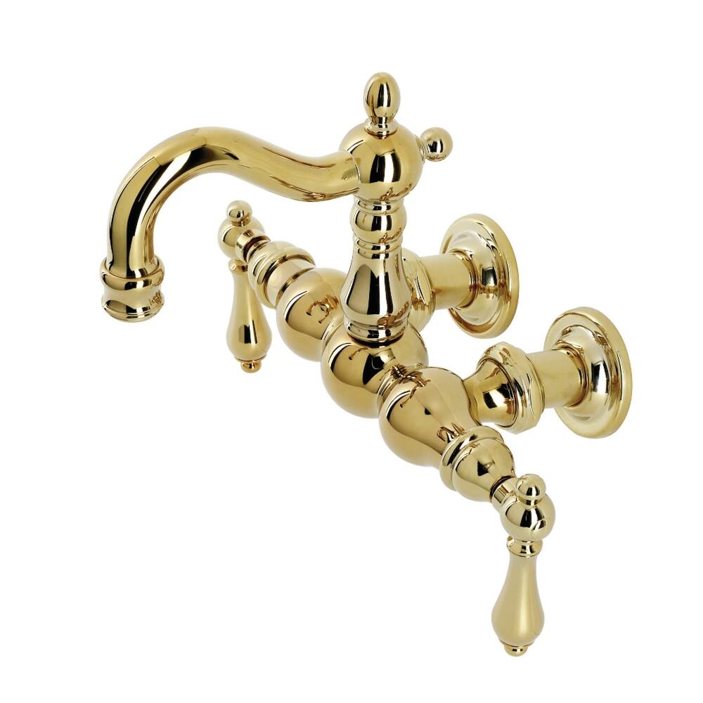 Kingston Brass Heritage Wall Mounted Clawfoot Tub Filler