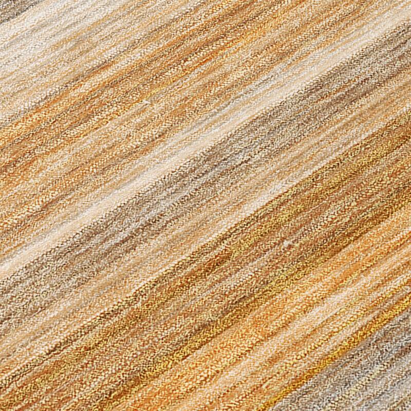 Machine Washable Indoor/ Outdoor Ombre Stripes Chantille Rug