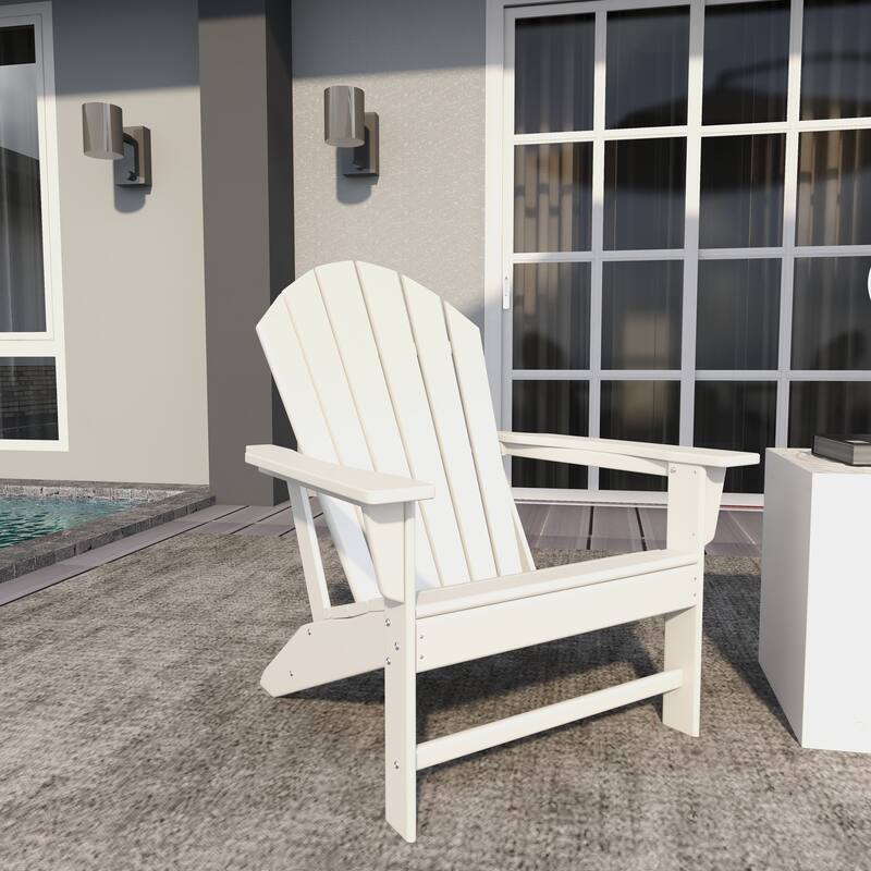 Resin Traditional Outdoor Adirondack Chair