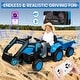 preview thumbnail 6 of 26, 12V Kids 3 in 1 Ride on Excavator & Tractor with Detachable Trailer
