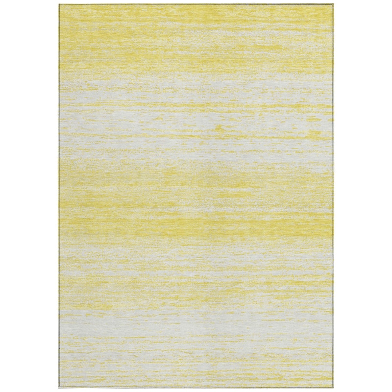 HomeRoots Striped Transitional Rectangle Outdoor Rug